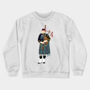 Scottish Bagpiper Crewneck Sweatshirt